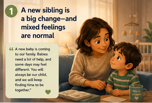 New sibling big change