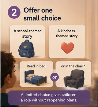 Offer one small choice