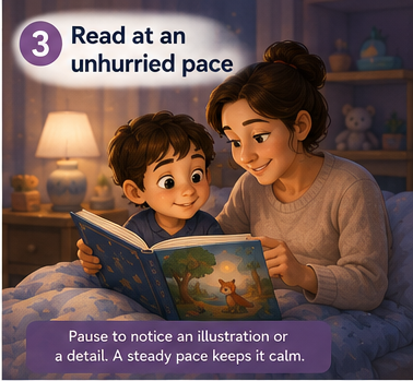 Read at an unhurried pace